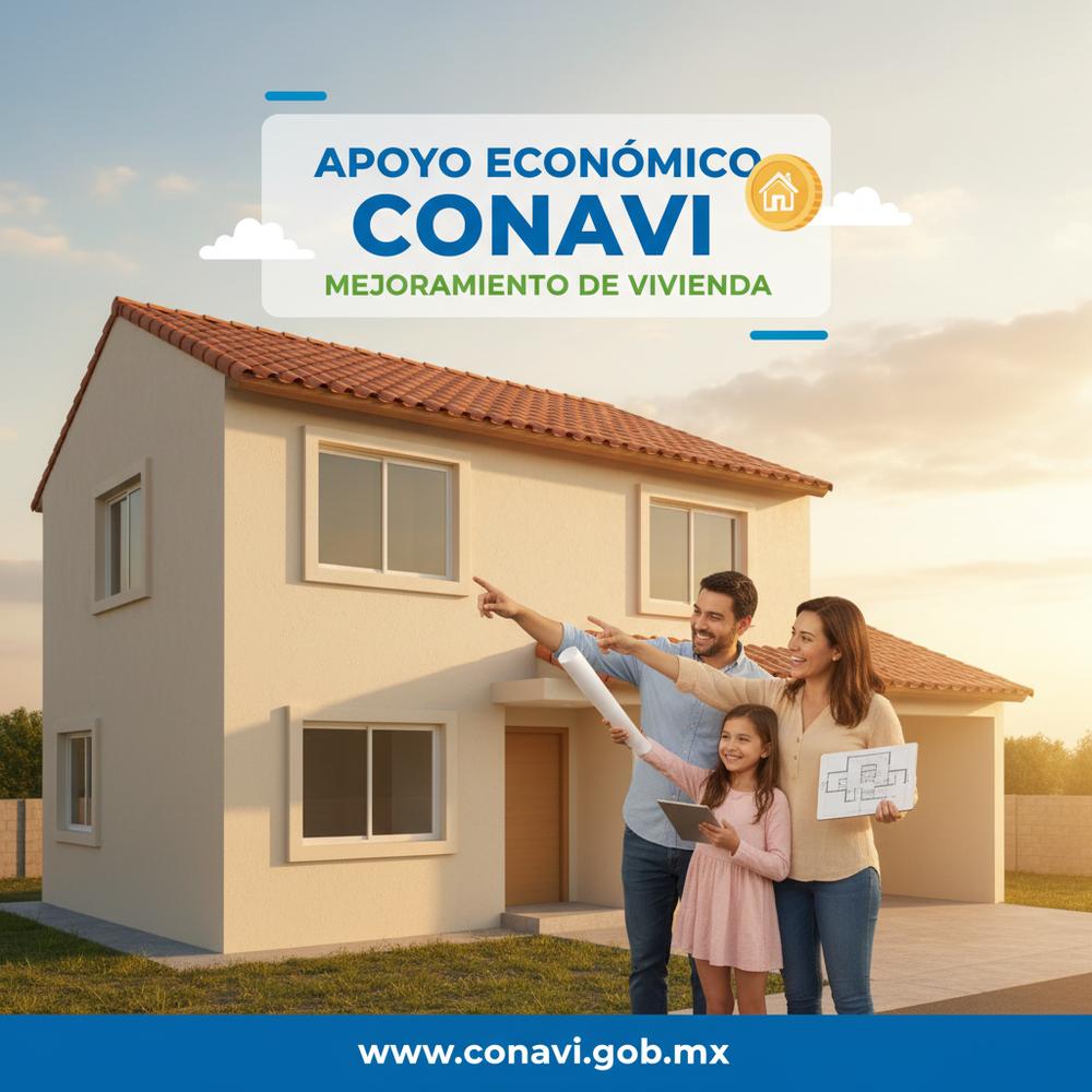 Lee más sobre el artículo Apoyo económico CONAVI para mejoramiento de vivienda