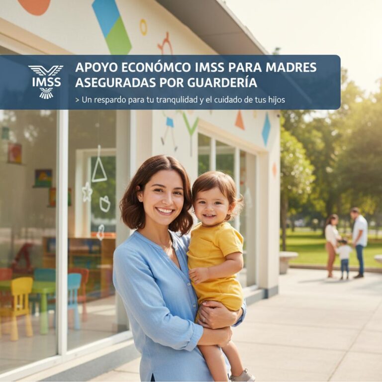 Lee más sobre el artículo Apoyo económico IMSS para madres aseguradas por guardería