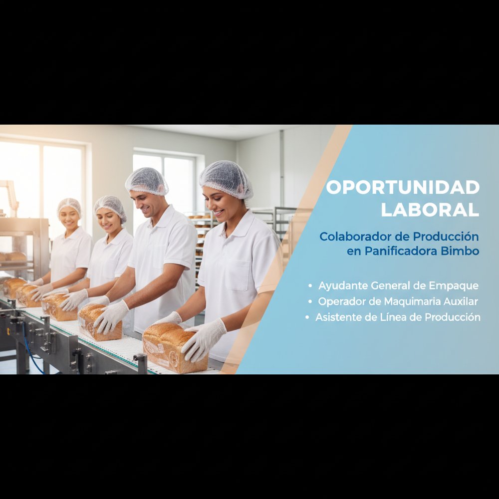En este momento estás viendo Colaborador de Producción en Panificadora Bimbo