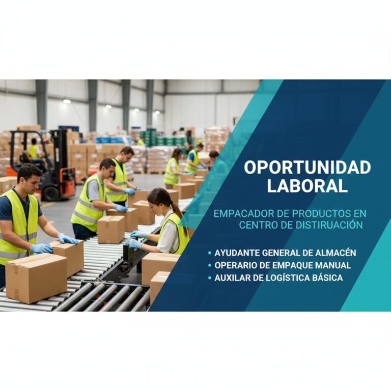 Lee más sobre el artículo Empacador de productos en centro de distribución