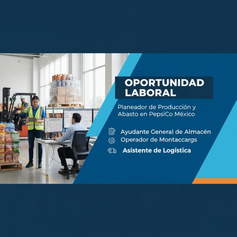Lee más sobre el artículo Planeador de Producción y Abasto en PepsiCo México