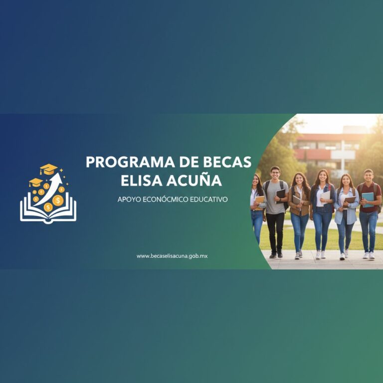 Lee más sobre el artículo Programa de Becas Elisa Acuña apoyo económico educativo