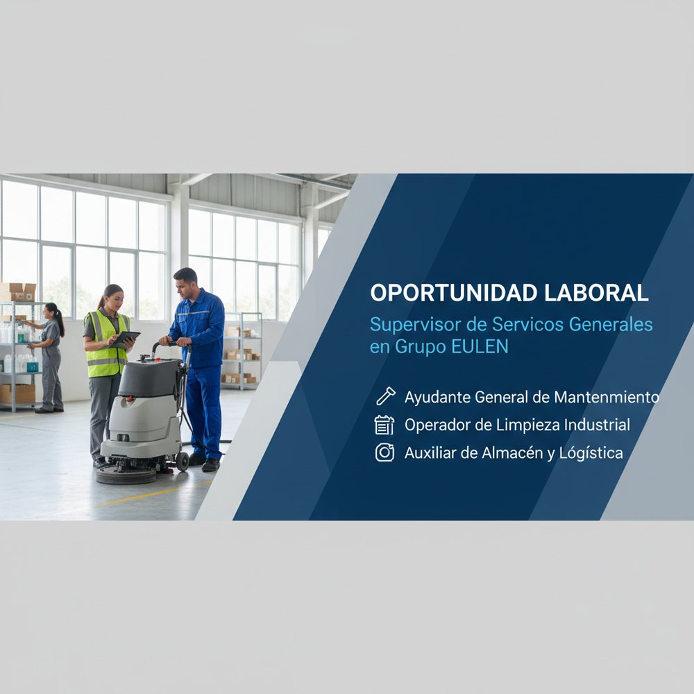 Lee más sobre el artículo Supervisor de Servicios Generales en Grupo EULEN